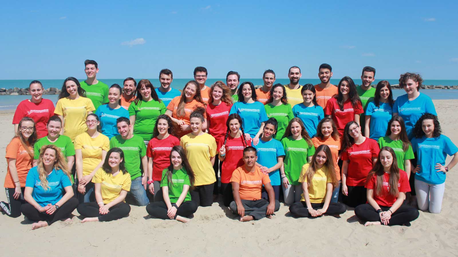 Il team Creatori di Sorrisi